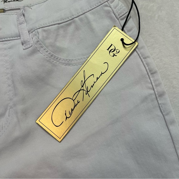DIANE GILMAN DG2 WOMENS WHITE DENIM JEANS SIZE 6 P - Picture 5 of 8